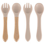 Naczynia-silikonowe-dla-dzieci-niemowlat-krab-zestaw-9-elementow-bezowe-176362