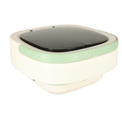 Automatic travel washing machine mini foldable portable 12L green