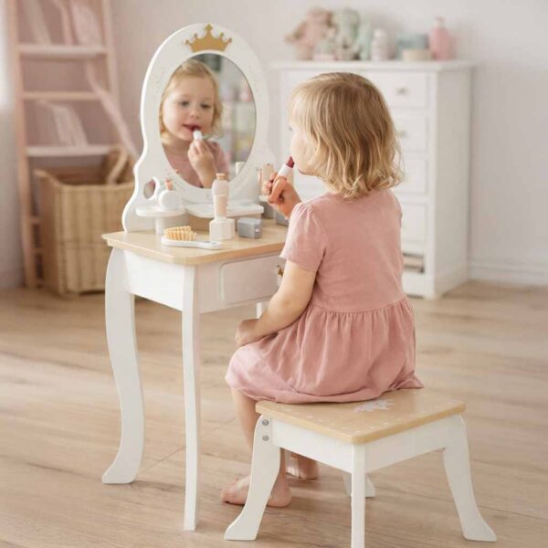 Toaletka-drewniana-dla-dziewczynki-LULILO-Bella-lustro-taboret-akcesoria-183001 Toaletka-drewniana-dla-dziewczynki-LULILO-Bella-lustro-taboret-akcesoria-183001