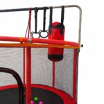 Trampolina-dla-dzieci-ogrodowa-siatka-pilki-koszykowka-155cm-czerwona-182696