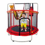 Trampolina-dla-dzieci-ogrodowa-siatka-pilki-koszykowka-155cm-czerwona-182701