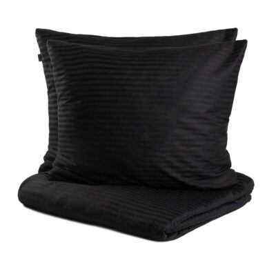 Пододеяльник | AGNES | сатин черный | 220x200 + 2*70x80 см | 730313