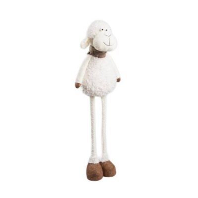 Decoration | LAMI | beige Easter ram with telescopic legs | 90 cm | 732560