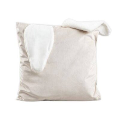 Наволочка | SAGTA | мягкий бархат с ушками и хвостом | 45x45 см | 734069