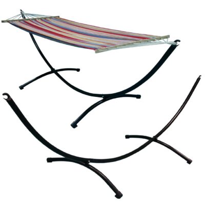 METAL HAMMOCK RACK 295x95x100CM 120KG