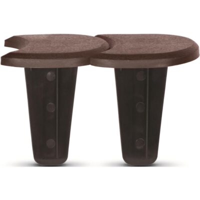 EDGE GARDEN PALISADE FLAT DOUBLE CUBE 3,8 M BROWN