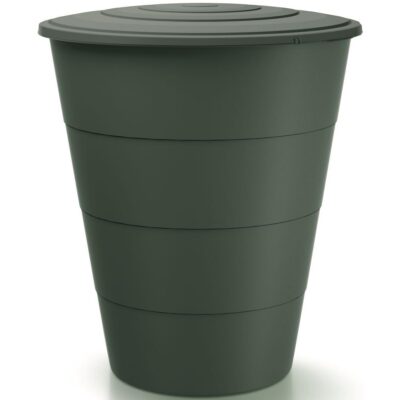 RAINWATER TANK SMOOTH 210L FOREST GREEN