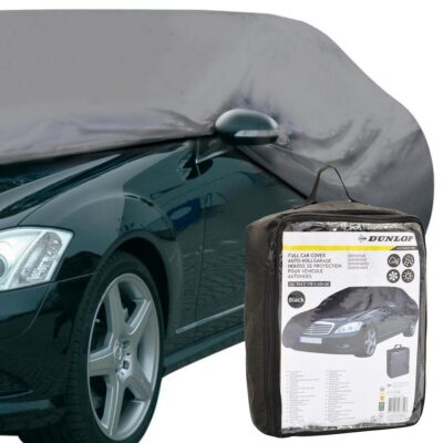CAR COVER 534X178X120CM PEVA DUNLOP BLACK