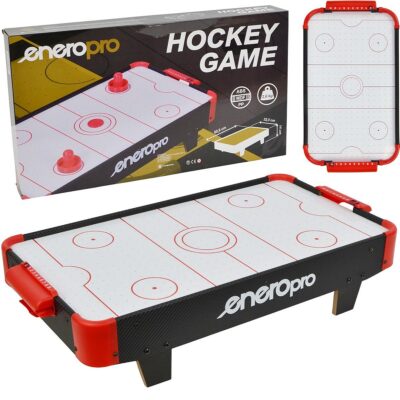AIR HOCKEY GAME TABLE 60x32.5x14CM BLACK ENERO PRO