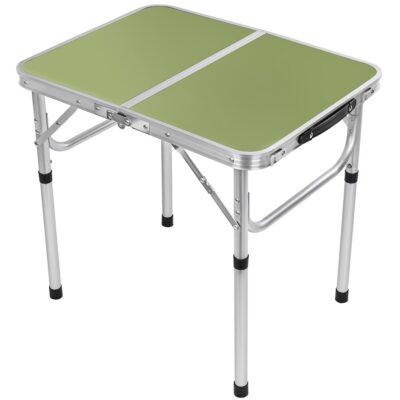 TOURIST FOLDING CAMPING TABLE 60X45X25/56CM GREEN