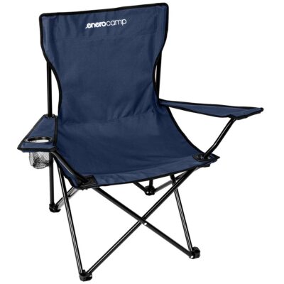 TOURIST FOLDING CHAIR 50X50X80CM NAVY BLUE