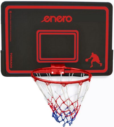 BASKETBALL BACKBOARD 110X70CM WITH RIM 45CM TORNADO
