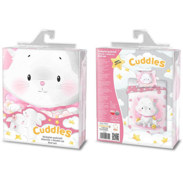 posciel-bawelna-100x135-40x60-kotek-roz posciel-bawelna-100x135-40x60-kotek-roz