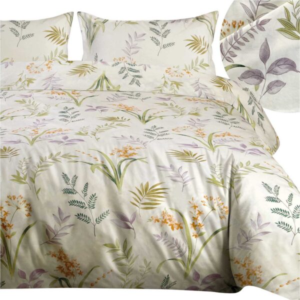 Realistic bed set mockup displaying a stylish bedding collection Realistic bed set mockup displaying a stylish bedding collection