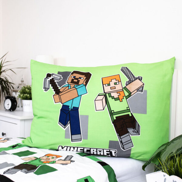 posciel-mikrofibra-140x200-1p70x90-minecraft-zielo posciel-mikrofibra-140x200-1p70x90-minecraft-zielo