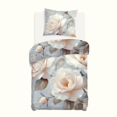 Постельное белье из хлопкового сатина 12413/140x200+1 простыня70x80 SATINLOVE PREMIUM