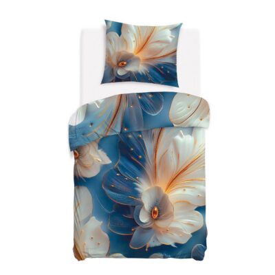 Постельное белье из хлопкового сатина 12414/140x200+1 простыня70x80 SATINLOVE PREMIUM