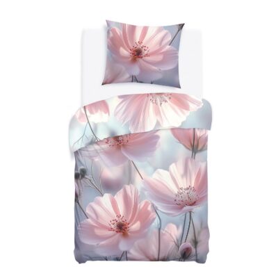 Постельное белье из хлопкового сатина 12417/140x200+1 простыня70x80 SATINLOVE PREMIUM