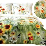 Home mockup, bedroom interior background with rattan furniture a