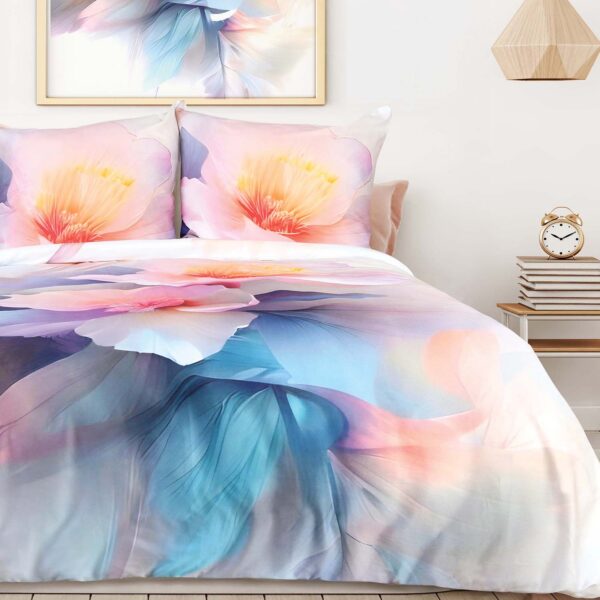 Interior poster mock up with two vertical frames on the wall in home bedroom interior. 3D rendering. Interior poster mock up with two vertical frames on the wall in home bedroom interior. 3D rendering.