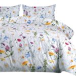 Realistic bed set mockup displaying a stylish bedding collection