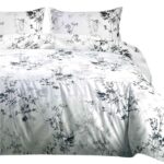 Realistic bed set mockup displaying a stylish bedding collection