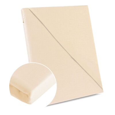 Хлопковая простыня PALE BEige/047/205x220