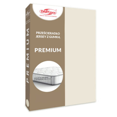 Простыня из джерси с резинкой 022/210/220x200 PREMIUM