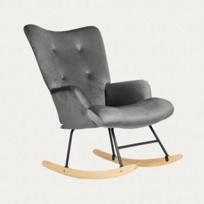 Кресло | B2 MOSS PLUS | 2 в 1 велюр серый | 70x95 см | 890050