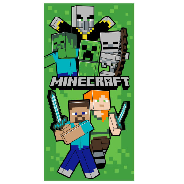 recznik-bawelniany-70x140-minecraft-zielony