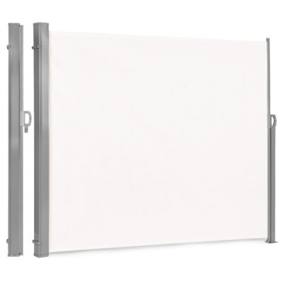 Складная маркиза 300x200 см, боковая рулонная штора, садовый экран для террасы, бежевый