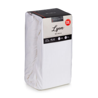 Простыня на подкладке Лион XXL, 160x200, цвет белый