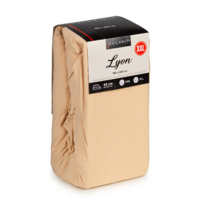 Простыня на подкладке Лион XXL, 160x200, бей