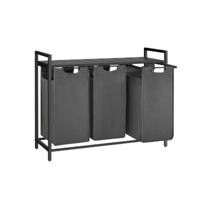 Корзина для белья Ila Trio, серый