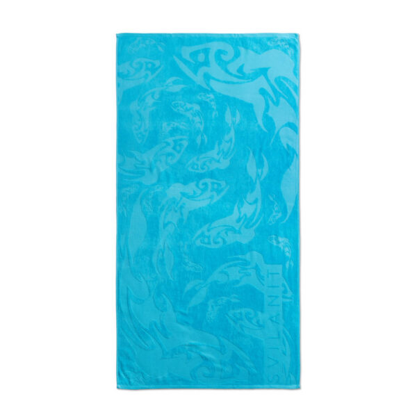 23948_Beach_Towel_Neon_Fisch_80x160_DBlue