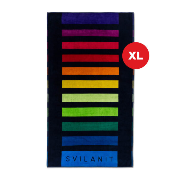 24034_Beach_Towel_Rainbow_100x180