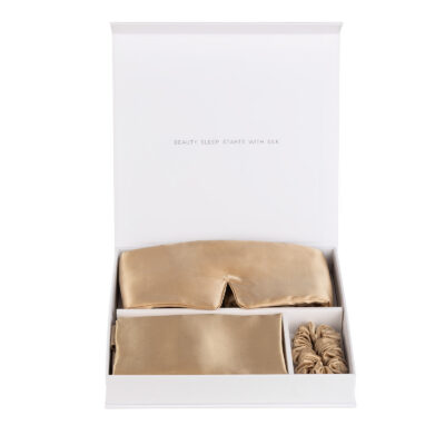 Шелковый комплект Silky Sleep, Caramel Queen