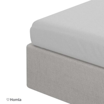 Серая сатиновая простыня | DANIELLE | 180X200CM | AW23 916285