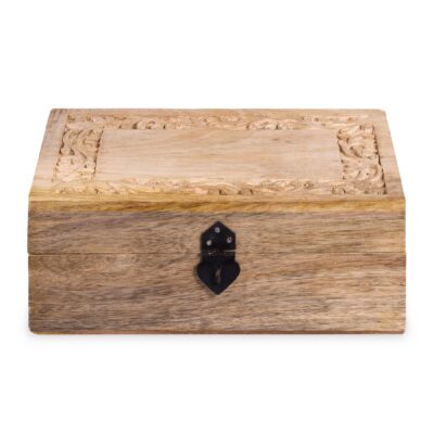 Jewellery box | SOMBRE | wooden fluted | 26x18x10 cm | 966839