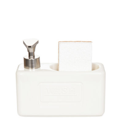 Диспенсер | JASAI | крем с губкой | 18x16 см | ALL 848273