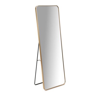 Mirror | ELORA | standing rectangular gold | W = 50 cm H = 140 cm | 872032