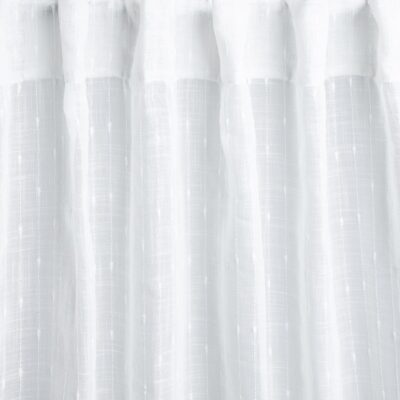 Штора | NISA | вуаль с рельефным рисунком белая | 140X250CM | 742484
