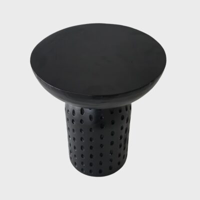 Coffee table | CHARME | wooden black | 37x37x42 cm | 744280