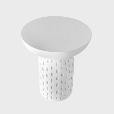 Coffee table | CHARME | wooden white | 37x37x42 cm | 744297