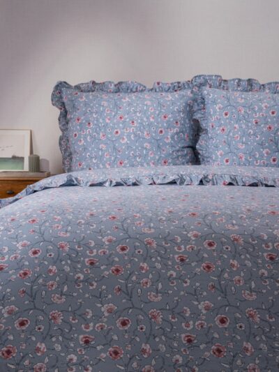 Bedding | JULIA | cotton with frill | 160x200 + 2*70x80 cm | 755590