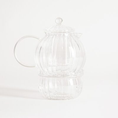 Zaparzacz | SENZA | szklany z podgrzewaczem | 1 l | 763151