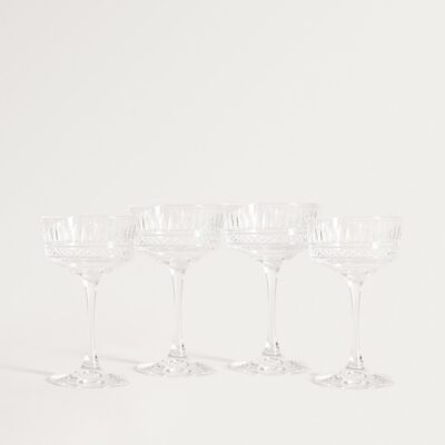 Glasses set | BRILLARE | 4 pieces | 0.25 l | 763854