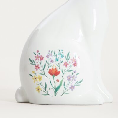 Figurka | FLORAL DREAM | aizjąc w kwiaty | 18x10x33 cm | 764288