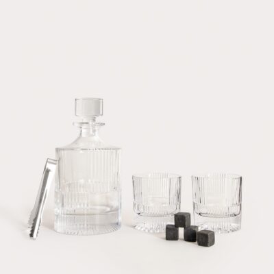 Zestaw do whiskey | ELEGANZA | ze szklankami | 8 el. | 765292