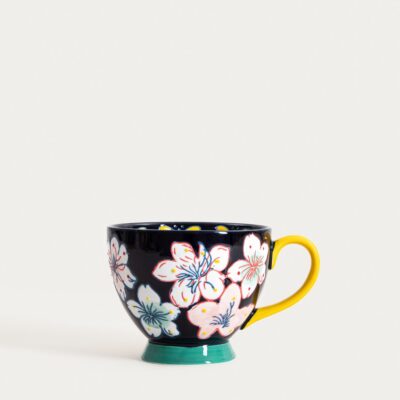 Кружка | SALVA | с ручной росписью темно-синего цвета | 0,4 л | 767036